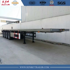 4 axle flatbed trailer