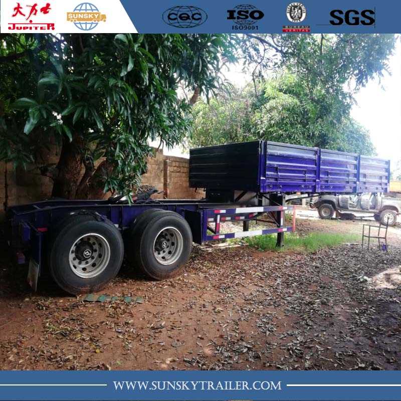 interlink dropside trailer