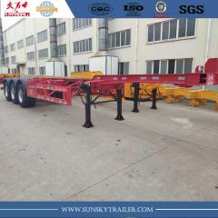 Gooseneck container trailer