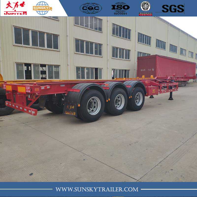 Gooseneck container trailer