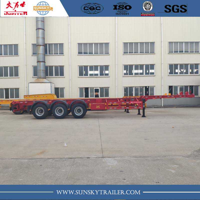 Gooseneck container trailer