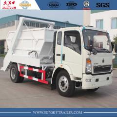 HOWO SKIP LOADER GARBAGE TRUCK