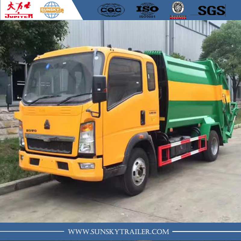HOWO 12CBM COMPACTOR GARBAGE TRUCK
