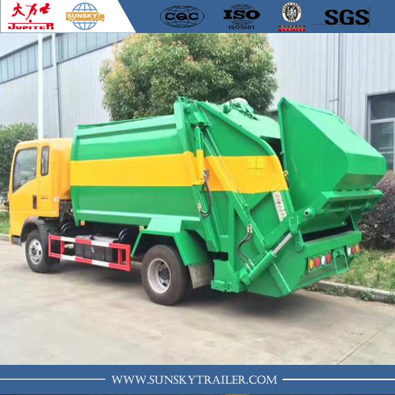 HOWO 12CBM COMPACTOR GARBAGE TRUCK