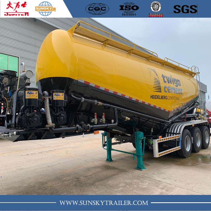 bulk cement trailer