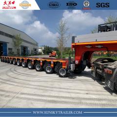 Multi Axle Hydraulic Modular Transporter Trailer