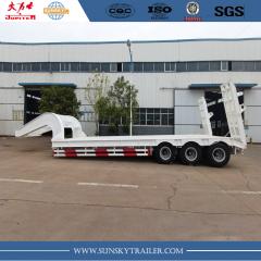 3 Axle 40 Tons Low Bed Trailer manufacturer