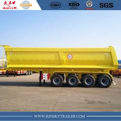 Heavy Duty 4 Axle 50 Tons Tipper Trailer