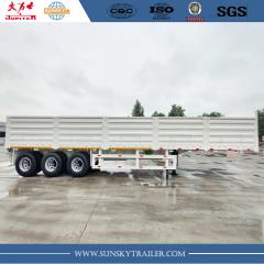 3 axles flatbed trailer