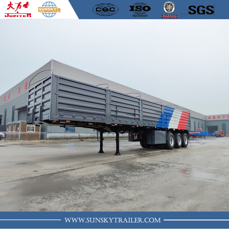 40T dropside wall  semi trailers for sale