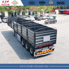 3 Axles Side Wall Semi Trailer