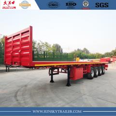 4 Axles Flat Deck Trailer