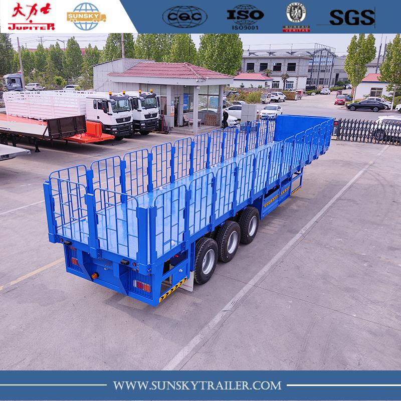 13.6M Side Grill Trailer