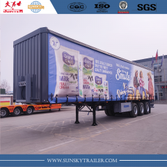 13m Curtainsider Semi Trailer