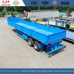 40FT 2-Axle Side tipping dropside trailer