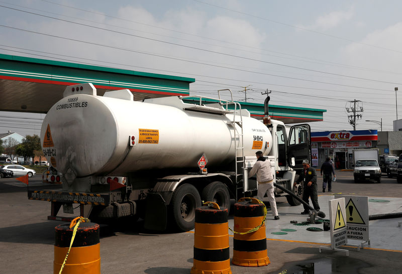 Mexico expects faster fuel transportation to drain inventories