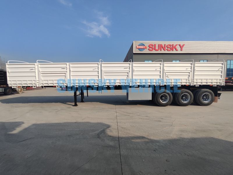 2 units Side Wall Semi Trailers will be shipped to Zimbabwe