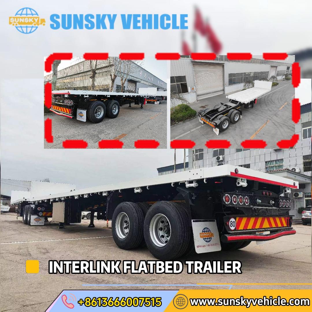 About Sunskyvehicle's Superlink Flatbed Trailer Detail Design!