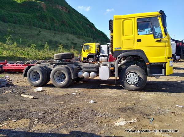 Brand new HOWO tractor truck exported to Africa