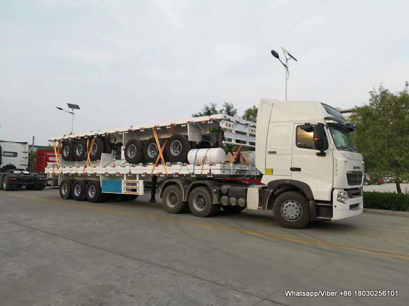 Flatbed Trailers Ship To Africa Market