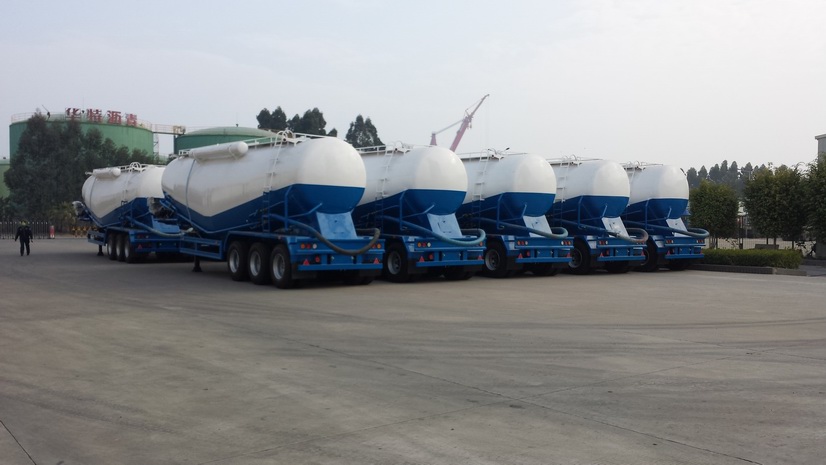 10units bulk-cement trailers and 40units container trailers to Philippine