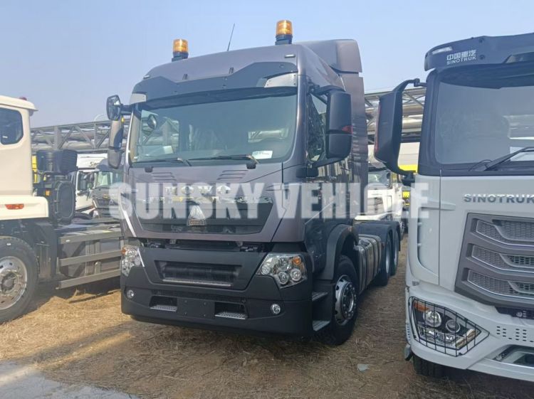 HOWO TX TRACTOR HEAD TRUCK be sent to Algeria