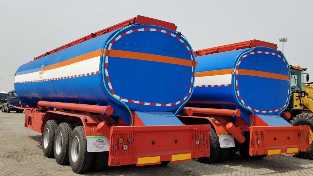 New Design Fuel Tanker Trailer Export To Africa