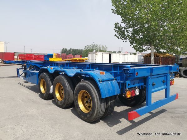 Skeleton Trailers Exported to Tanzania