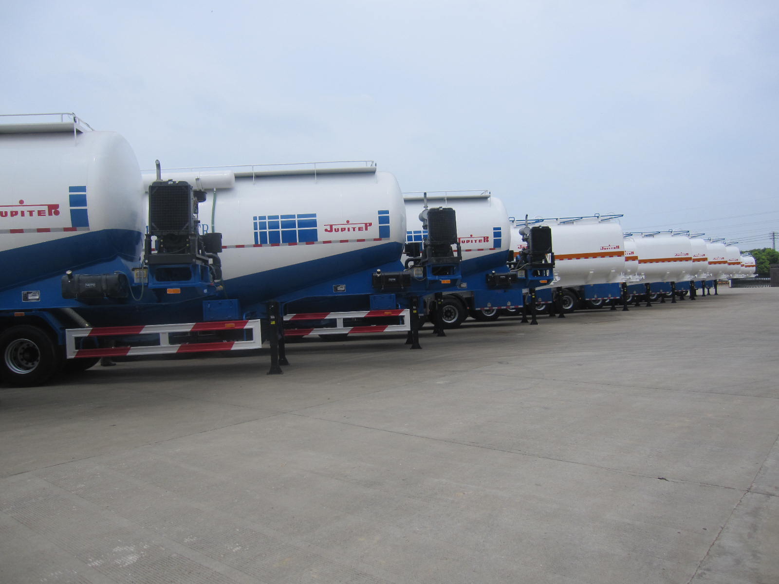 Deliver 62 units semi-trailer to Algeria