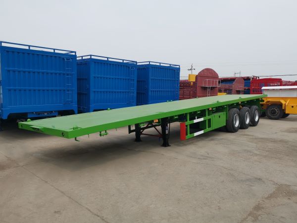 30 Tons Flatbed Trailer For Zambia 